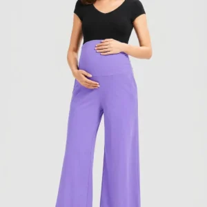 MangoPiesWomen's Maternity Palazzo Pants