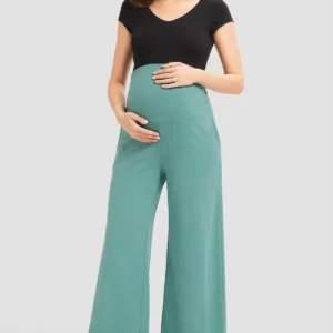 Teal Maternity Pants for Women